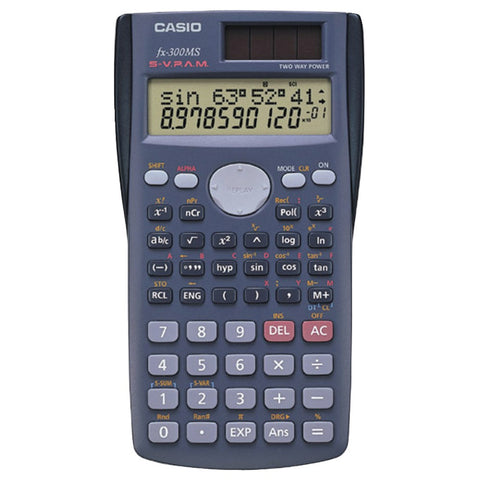 Casio Scientific Calculator With 240 Built-in Functions