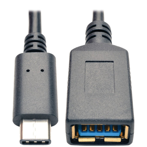 Tripp Lite C-male To A-female Usb 3.1 Cable 6&#34;