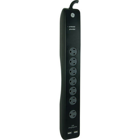 Ge 7-outlet Advanced Surge Protector With 2 Usb Ports
