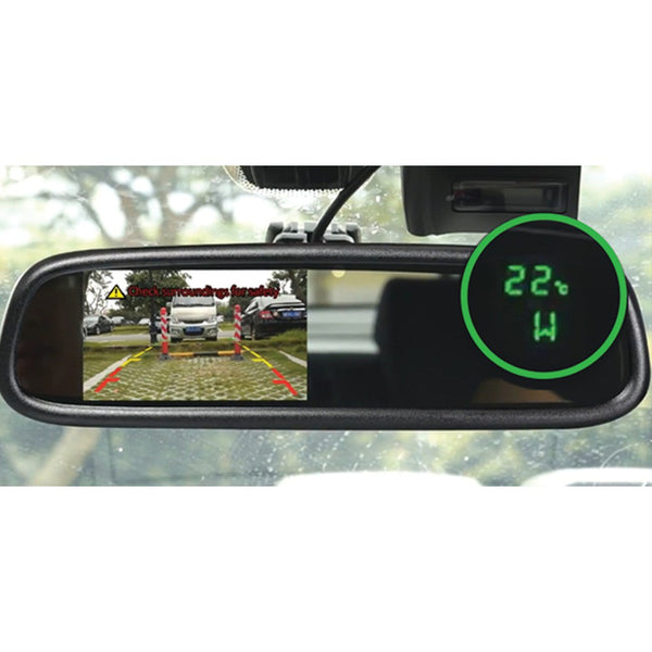 Boyo 4.3&#34; Oe-style Rearview Mirror Monitor With Temperature & Compass