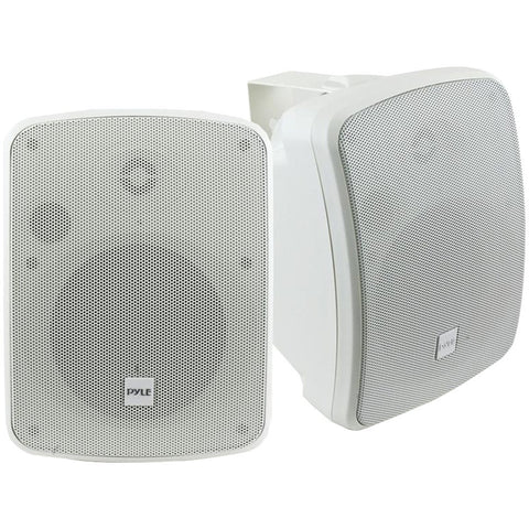 Pyle Home 5.25&#34; Indoor And Outdoor 600-watt Bluetooth Speaker System (white)