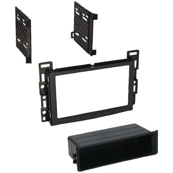Best Kits Chevrolet And Gm And Pontiac And Saturn 2005-2012 Double-din And Single-din With Pocket Kit