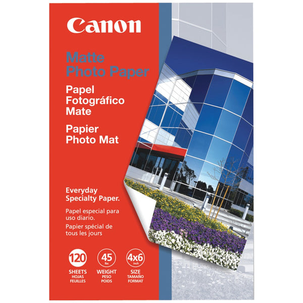 Canon Matte Photo Paper (4&#34; X 6&#34;; 120 Pk)
