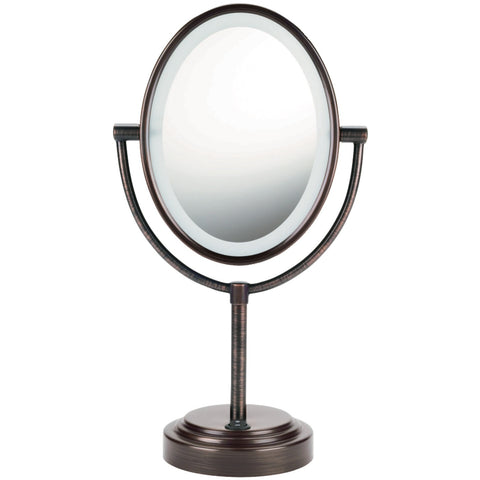 Conair Double-sided Lighted Mirror (oiled Bronze)