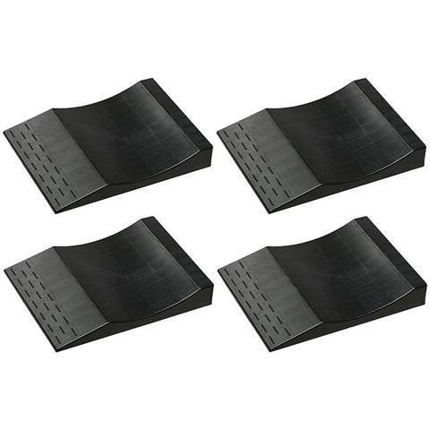 Maxsa Innovations Park Right Flat-free Tire Ramps 4 Pk