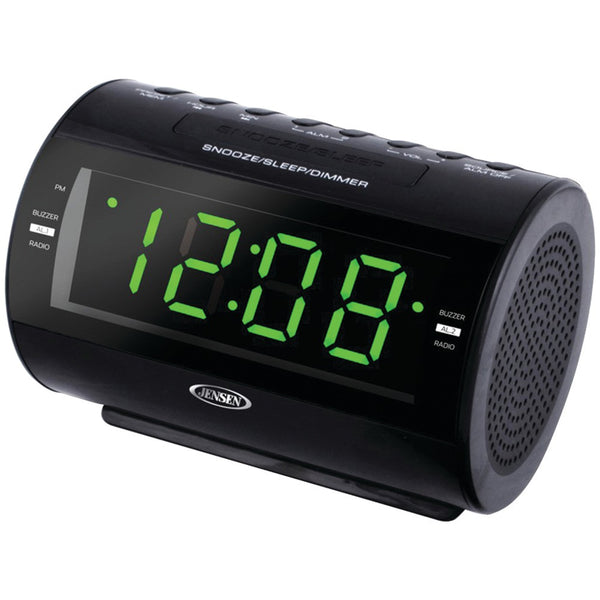 Jensen Am And Fm Dual-alarm Clock Radio
