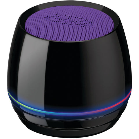 Ilive Bluetooth Speaker With Glow Ring (purple)