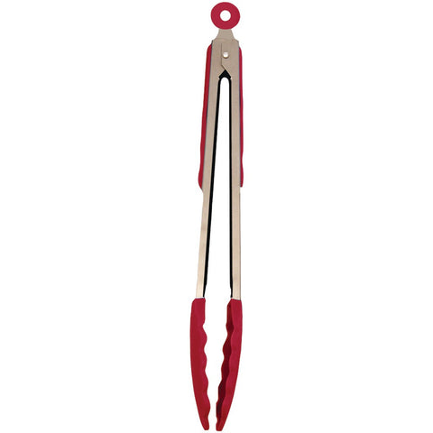 Starfrit Red Silicone 12" Tongs
