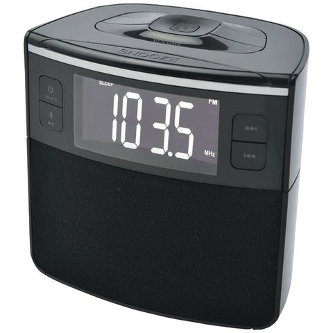 Sylvania Bluetooth Clock Radio With Auto-set Dual Alarm Clock & Usb Charging