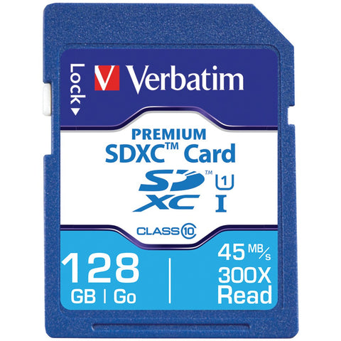 Verbatim Class 10 Premium Sdxc Card (128gb)