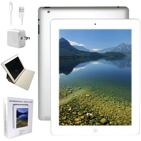 Apple Refurbished 16gb Ipad 4 With Wi-fi (white)