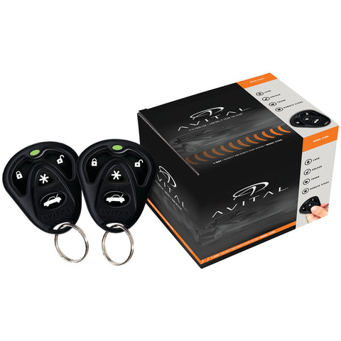Avital 5105l 1-way Security & Remote-start System With D2d