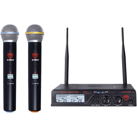 Nady Dual Uhf Wireless Handheld Microphone System