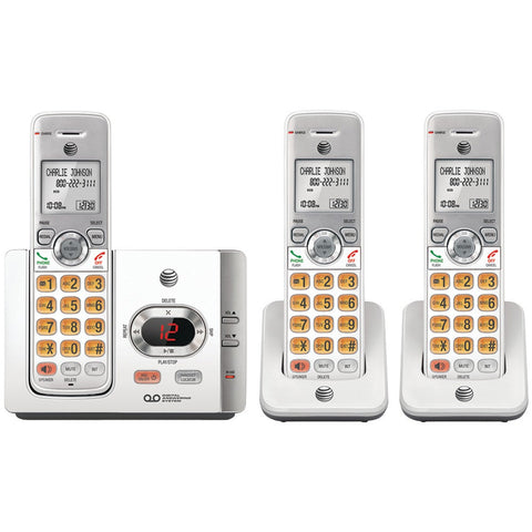 At&t Dect 6.0 Cordless Answering System With Caller Id And Call Waiting (3 Handsets)