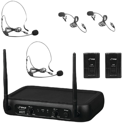 Pyle Pro Vhf Fixed-frequency Wireless Microphone System