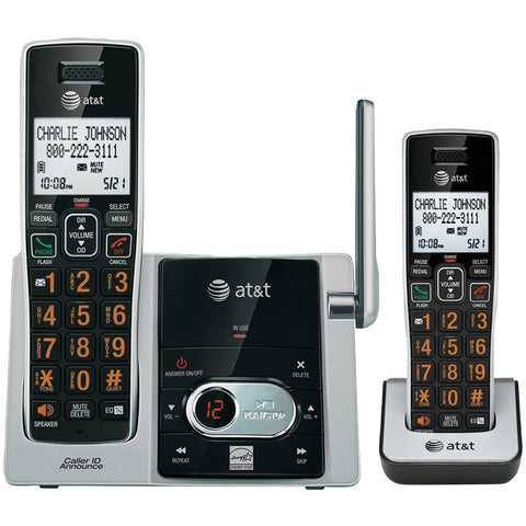 At&t Cordless Answering System With Caller Id And Call Waiting (4-handset System)