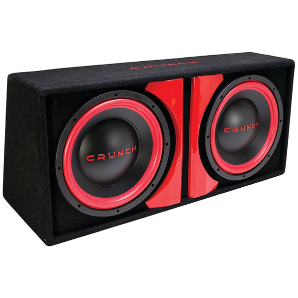 Crunch Cr-212A Powered Dual 12" Subwoofer System