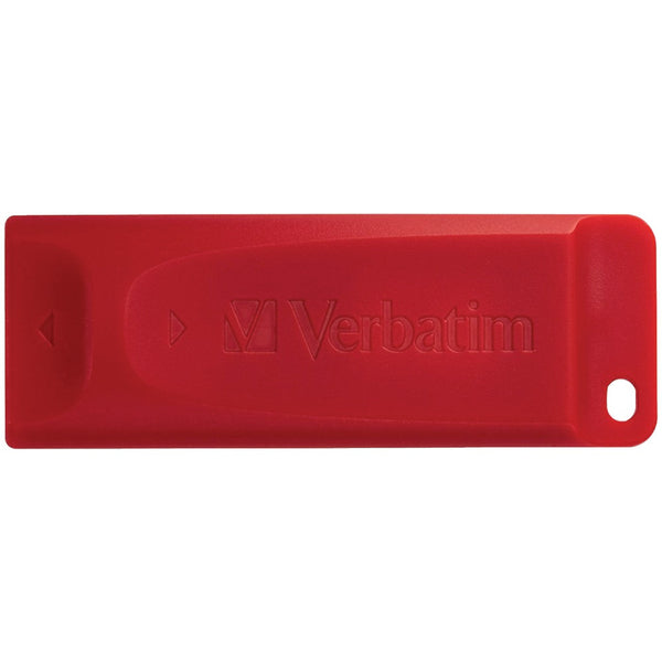 Verbatim Store 'n' Go Usb Flash Drive, Red (64B)
