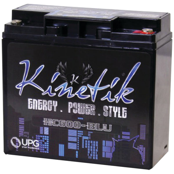 Kinetik Hc Blu Series Battery (hc600 600 Watts 18 Amp-hour Capacity 12 Volts)