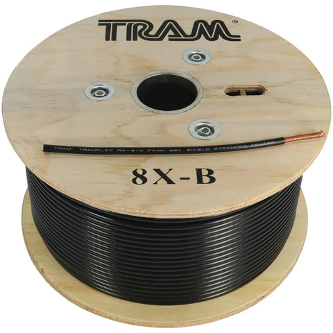 Tram Rg8x 500ft Roll Tramflex Coaxial Cable