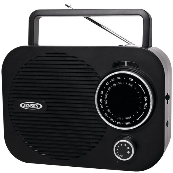 Jensen Portable Am And Fm Radio (black)