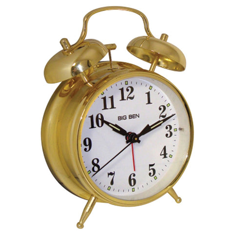 Westclox Metal Twin Bell Alarm Clock