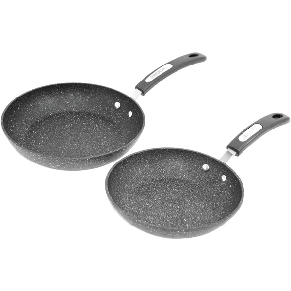 The Rock By Starfrit Set Of 2 Fry Pans With Bakelite Handles