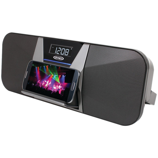 Jensen Portable Bluetooth Speaker And Fm Receiver