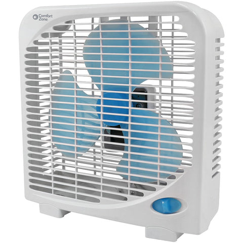 Comfort Zone 9' 2-Speed Portable Box Fan