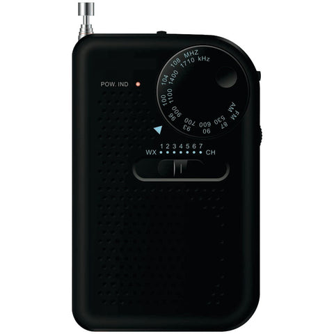 Sylvania Portable Am And Fm Radio (black)