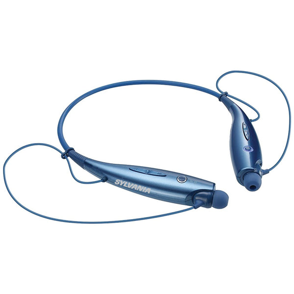Sylvania Bluetooth Sports Headphones With Microphone (blue)
