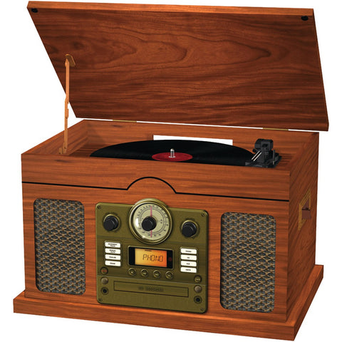 Sylvania Nostalgia 7-in-1 With Bluetooth Turntable