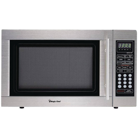 Magic Chef 1.3-cubic Ft Countertop Microwave (stainless Steel)