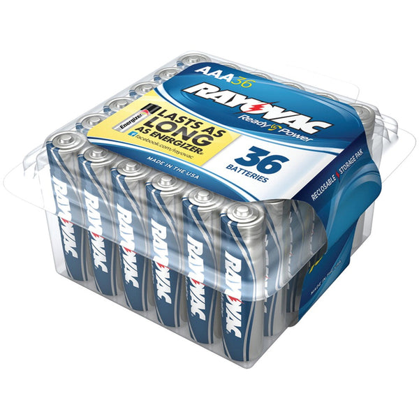 Rayovac Alkaline Batteries Reclosable Pro Pack (aaa 36 Pk)