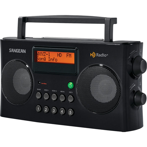 Sangean Am And Fm Hd Portable Radio