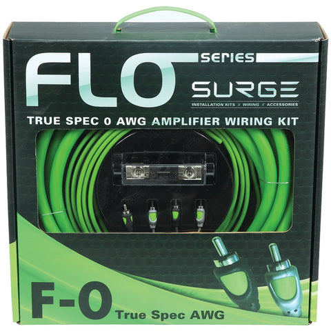 Surge Flo Series Amp Installation Kit (0 Gauge 5000 Watts)