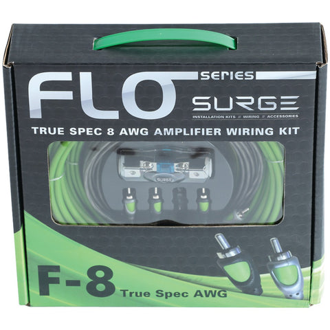 Surge Flo Series Amp Installation Kit (8 Gauge 800 Watts)