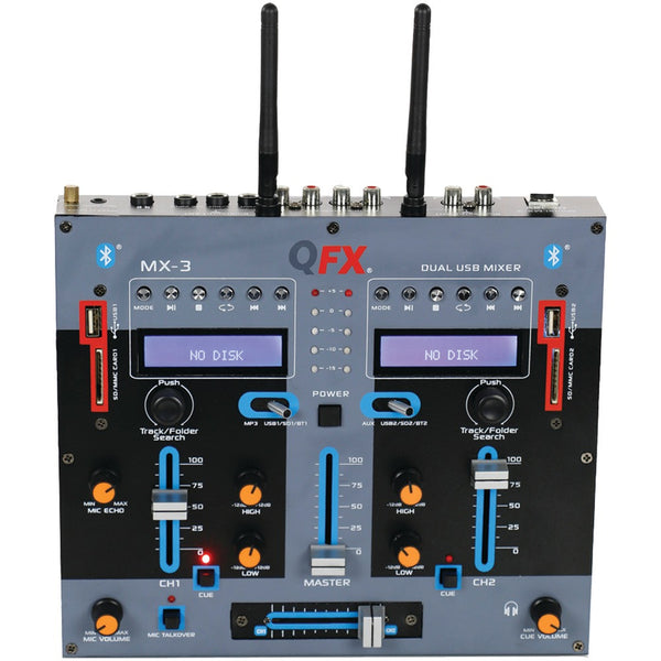 Qfx 2-channel Mx-3 Professional Mixer