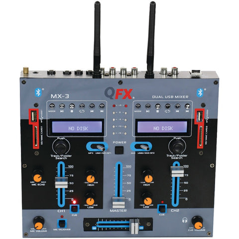 Qfx 2-channel Mx-3 Professional Mixer