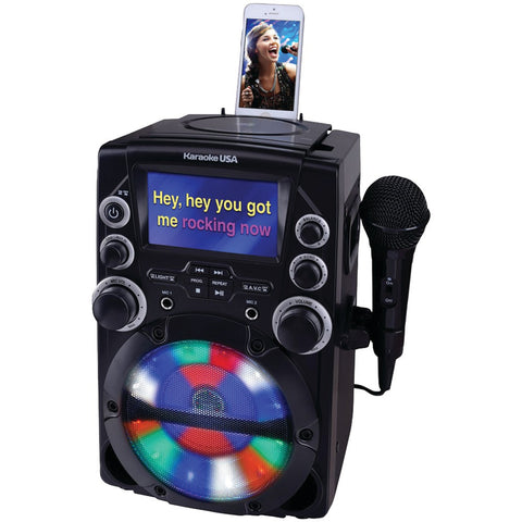 Karaoke Usa Cd+g Karaoke System With 4.3" Color Tft Screen