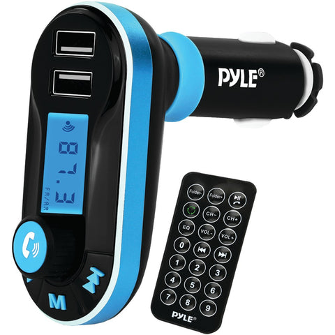 Pyle Bluetooth Fm Transmitter & Hands-free Car Charger Kit