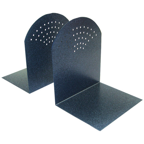 Steelmaster Fan Hole Pattern 7&#34; Bookends