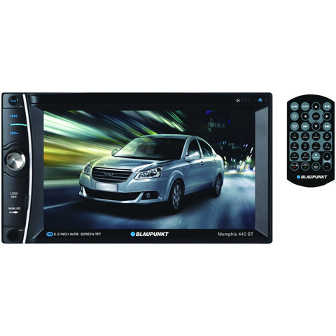 Blaupunkt Memphis 440 Bt 6.2" Double-din In-dash Dvd Receiver With Bluetooth