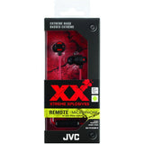 Jvc Xx Series Xtreme Xplosives Earbuds With Microphone (red)