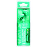 Jvc Marshmallow Inner-ear Headphones With Microphone (green)