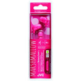Jvc Marshmallow Inner-ear Headphones With Microphone (pink)