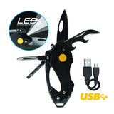 Life+gear Multi-tool With Usb Rechargeable Flashlight