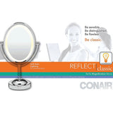 Conair Reflections Double-sided Lighted Oval Mirror