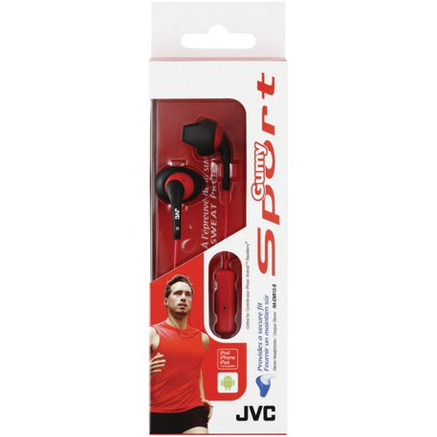 Jvc Gumy Sports Earbuds With Microphone (black)
