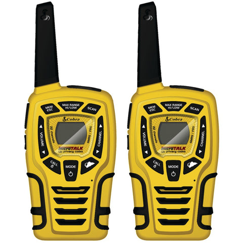 Cobra 28-mile 2-way Radio, 2 Pk